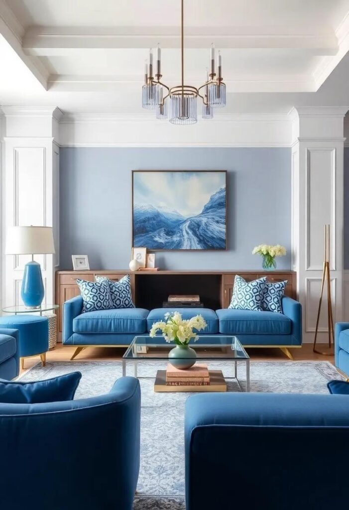 Inspired by the Cool Blue Pinterest trend 2026.